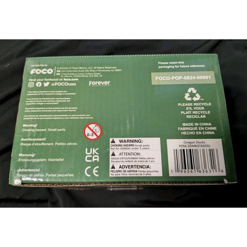 FOCO BRXLZ Oregon Ducks Autzen Stadium 3D Construction Set 1130 Pcs‎ COMPLETE